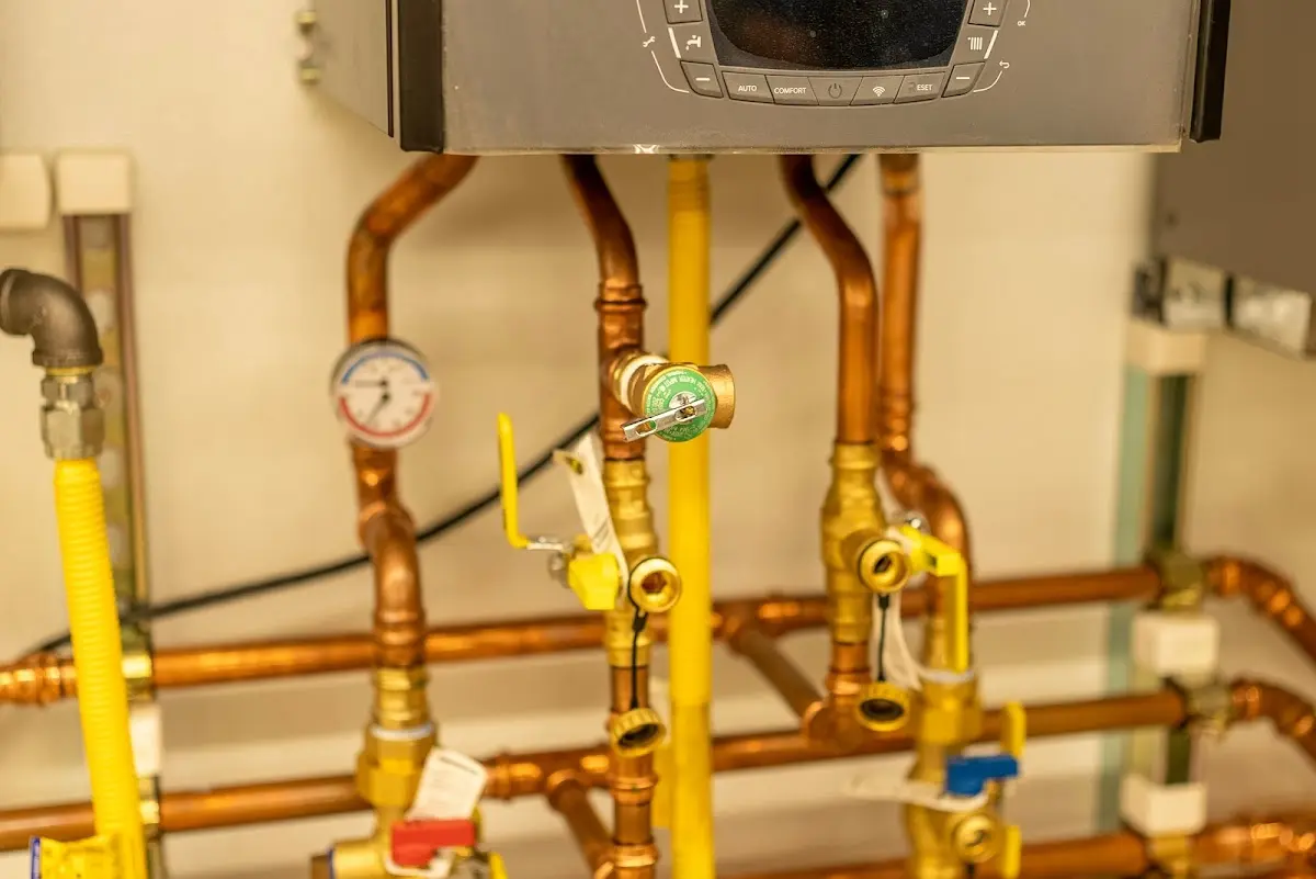 Licensed technician providing Emergency Plumbing for a homeowner in Bow